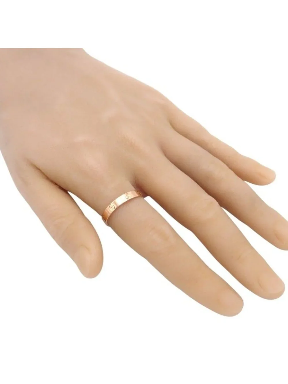 Cartier Love Ring Small Actual Included 18k Gold 60
